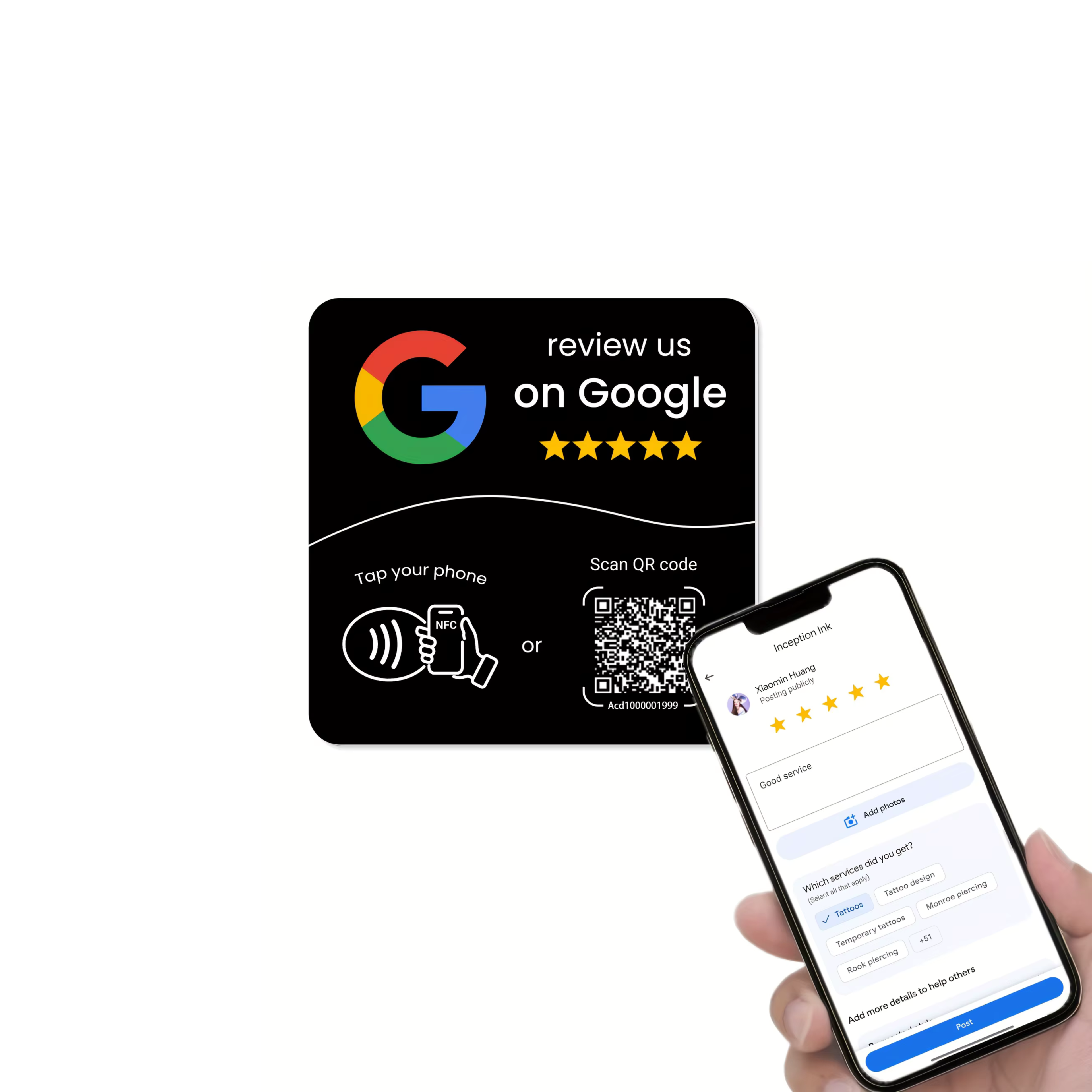 Google Review Card